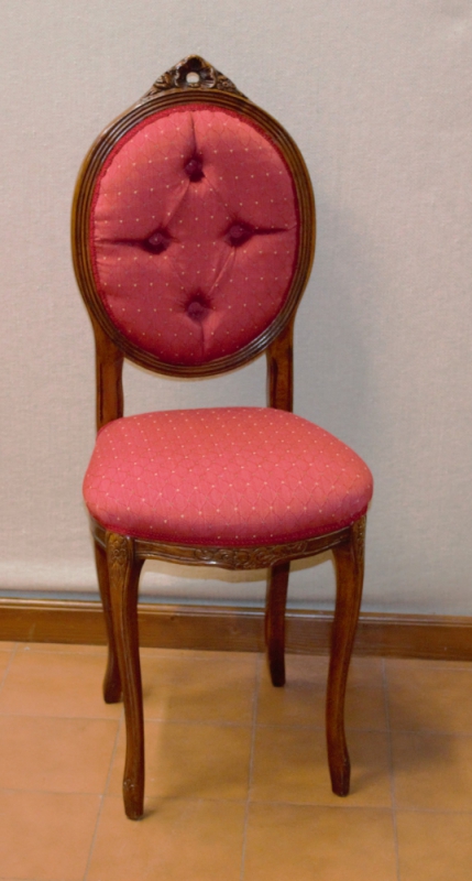 Chair model "Ovalina intaglio" ART SED 34