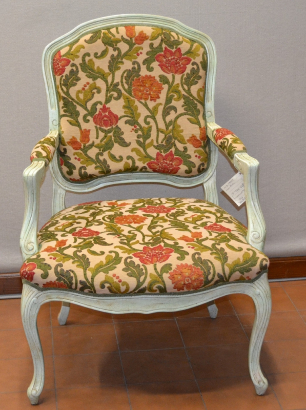 Poltrona in  stile 700  in legno di acero massello ART POL 51