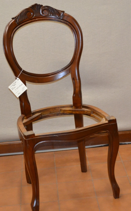 Chair model "Luigi Filippo Cresta" in solid beech wood ART SED 18