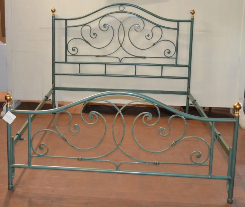 Letto matrimoniale in ferro battuto ART LET 31