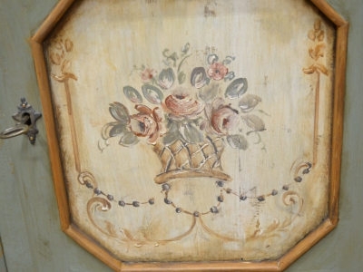 Credenza antica 2 porte 2 cassetti laccata a mano ART CAS 44 - foto 3