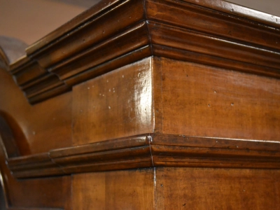 Libreria modello "Pilastri" a 2 ante in legno di acero e radica di noce  ART LIB 22 - foto 4