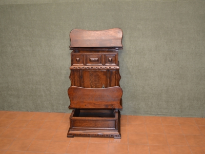 17th century style Kneeling-stool in solid oak - foto 2