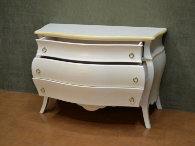Hand-lacquered rounded and shaped dresser Art COM 46 - foto 1