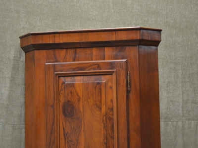 Corner -High corner cabinet in solid olive wood ART ANG 42 - foto 1