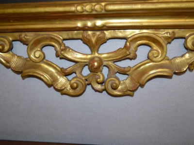 Specchiera legno antico in oro zecchino ART SPEC 05 - foto 1
