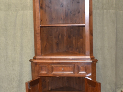 Corner -Corner cabinet with open riser in solid maple wood ART ANG 41 - foto 3