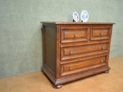 Piccolo com&ograve;-mobile per ingresso in legno di rovere art. INGR 70 - foto 2
