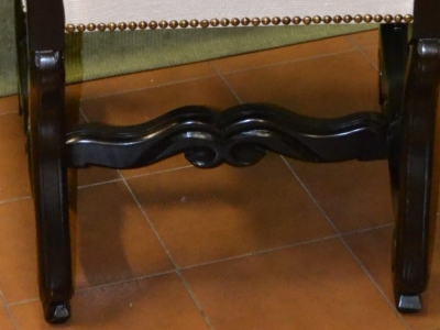 Sedia modello " Osso di Montone lavorata" in legno di faggio o noce massello ART SED 37 - foto 3
