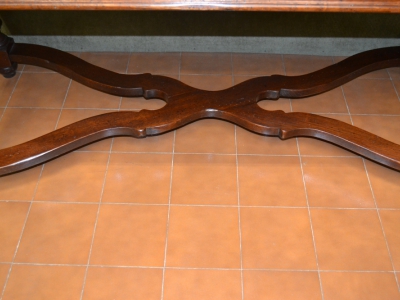 Scrivania scrittoio in legno di rovere massiccio con 3 cassetti ART SCR 53 - foto 8