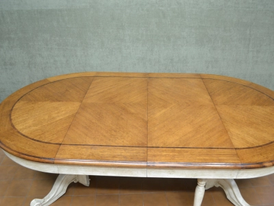 Tavolo rotondo allungabile con gambone centrale ART TAV ROT 12 - foto 3