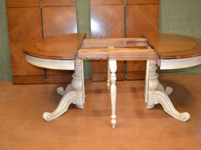 Tavolo rotondo allungabile con gambone centrale ART TAV ROT 12 - foto 5