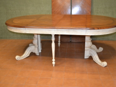 Tavolo rotondo allungabile con gambone centrale ART TAV ROT 12 - foto 6