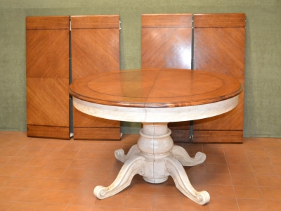 Tavolo rotondo allungabile con gambone centrale ART TAV ROT 12 - foto 9