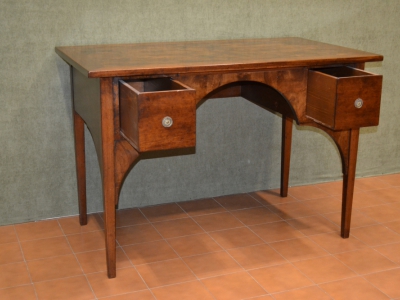 Scrivania scrittoio in legno di noce con piano in radica di noce  ART SCR 48 - foto 1