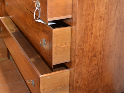 Luis XVI-style chest of drawers and bedside tables - foto 3