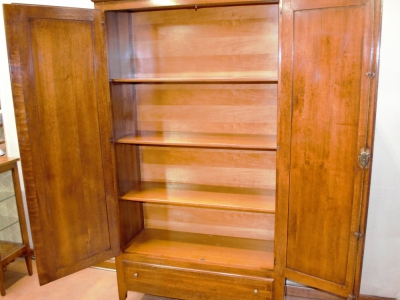 Wardrobe 2 doors and 1 drawer made of solid walnut wood ART ARM 40 - foto 3
