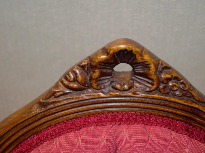 Sedia modello "Ovalina intaglio" ART SED 34 - foto 4