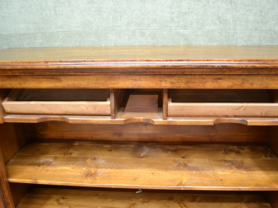 Credenza 2 ante  e 2 cassetti interni e 2 segreti in legno di noce massello  ART CRED 2P-39 - foto 2