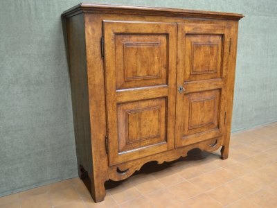 Credenza 2 ante  e 2 cassetti interni e 2 segreti in legno di noce massello  ART CRED 2P-39 - foto 4