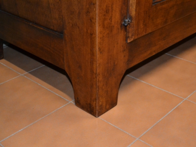 Cassapanca in legno di tiglio a 1 anta 2 cassetti INGR 28 - foto 2