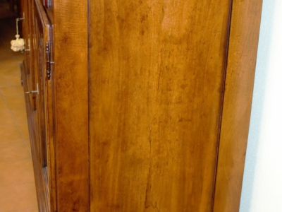 Credenza 4 ante 4 cassetti in legno di noce nazionale massello con  intarsi sui pannelli delle ante  ART CRED 4P-12 - foto 3