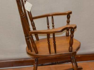 Poltrona modello "Dondolo" in legno di  massello  ART POL 46 - foto 1