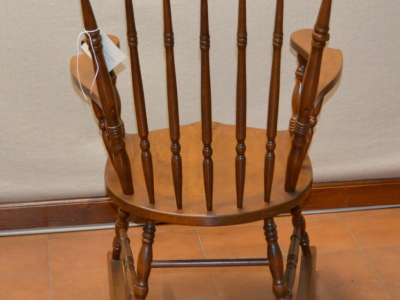 Poltrona modello "Dondolo" in legno di  massello  ART POL 46 - foto 2