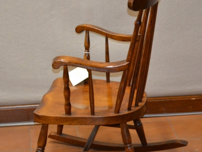 Poltrona modello "Dondolo bambino" in legno di acero massello  ART POL 50 - foto 1