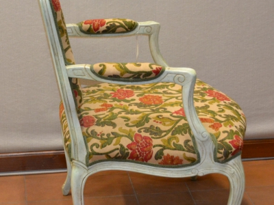 Poltrona in  stile 700  in legno di acero massello ART POL 51 - foto 1