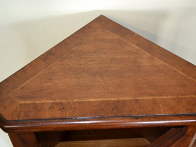 Low veneered and shaped corner cupboard - foto 3
