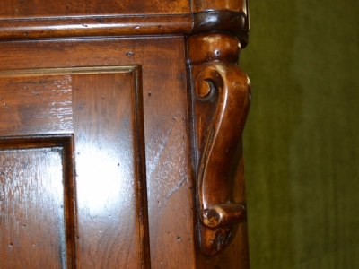 Corner cupboard with single door made of solid walnut - foto 2
