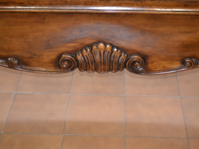 Double bed with inlays and cubes patterned decoration - foto 2