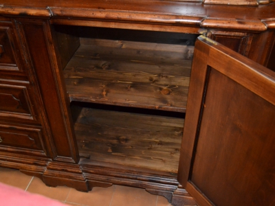 Libreria fianchi tondi  in legno di acero massello ART LIB 24 - foto 1