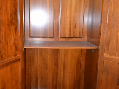 Armadio guardaroba 6 ante in legno di  noce massello con 4 cassetti esterni ART ARM 32 - foto 2