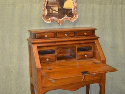 Buroncino con 3 cassetti  realizzato in legno di noce nazionale massello ART  BUR 13 - foto 1