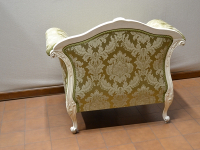 Poltrona modello "Pisa" in stile 700 in legno di acero massello laccata a mano ART POL 04 - foto 2