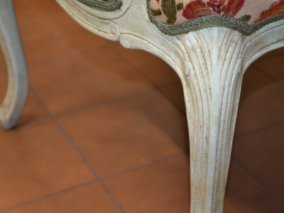 Poltrona in  stile 700  in legno di acero massello ART POL 51 - foto 4