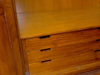 Wardrobe wardrobe with doors divided into 2 panels with diamond processing.ART ARM 44 - foto 4