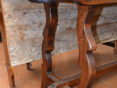 Tavolo apribile a libro in legno di acero con gambe a capretta TAV RET 07 - foto 2