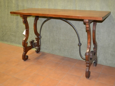 Console table made of solid walnut in &ldquo;Fantino&rdquo; style - foto 1