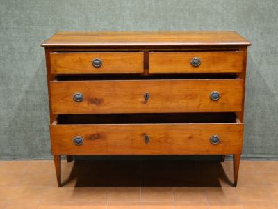 Com&ograve; in legno antico di ciliegio in stile Luigi VXI ART COM .69 - foto 2