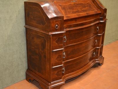 Bureau realizzato in radica di castagno modello "Mascella" ART BUR 03 - foto 1