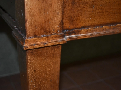 Tavolo da pranzo allungabile con intarsi e gambe a sciabola ART TAV RET 46 - foto 6
